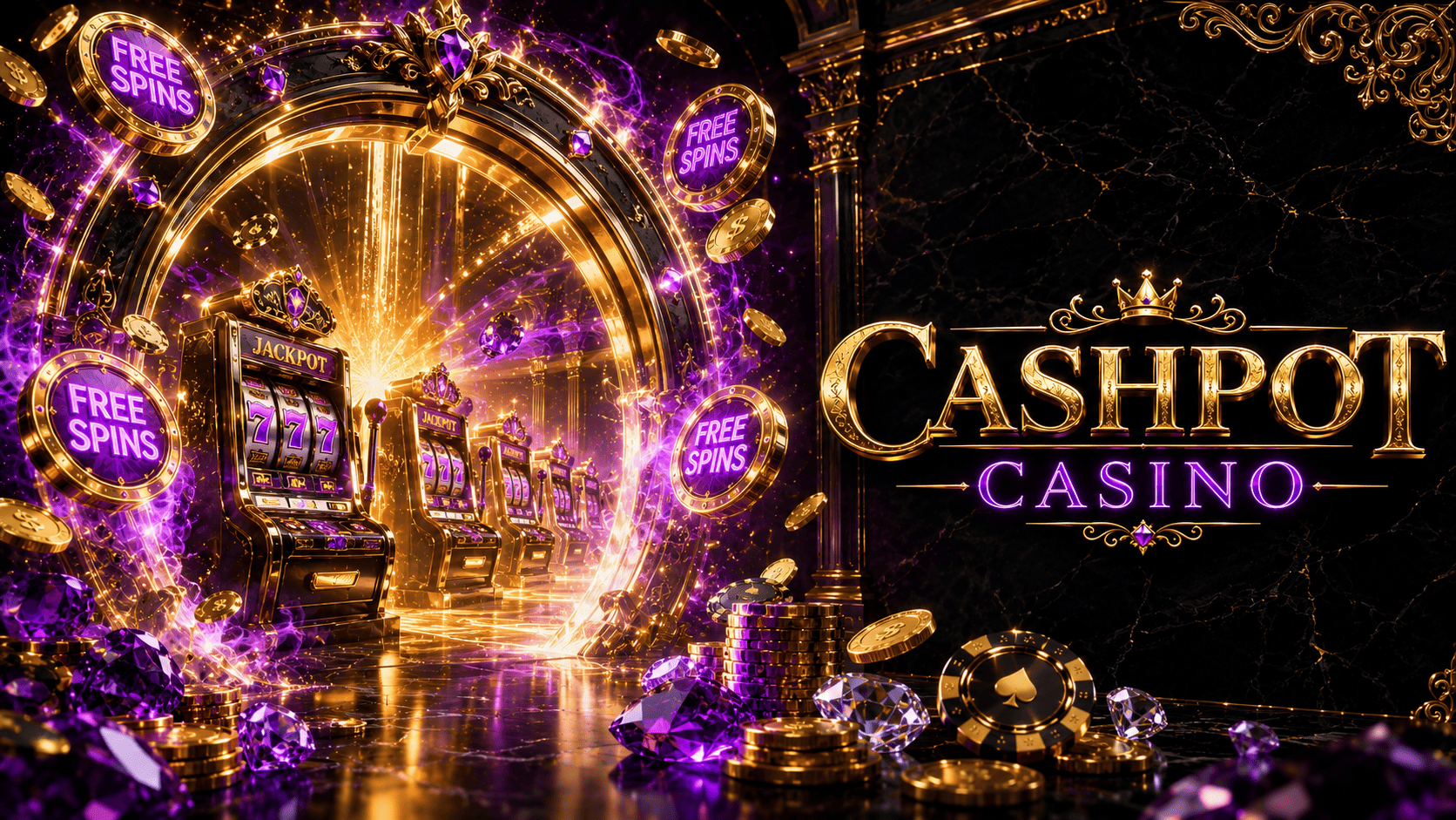 cashpot casino free spins